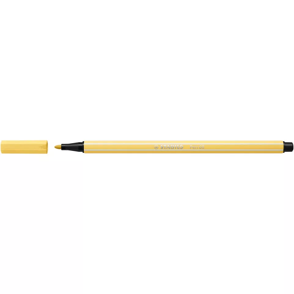 STABILO Pen 68 feutre, jaune clair