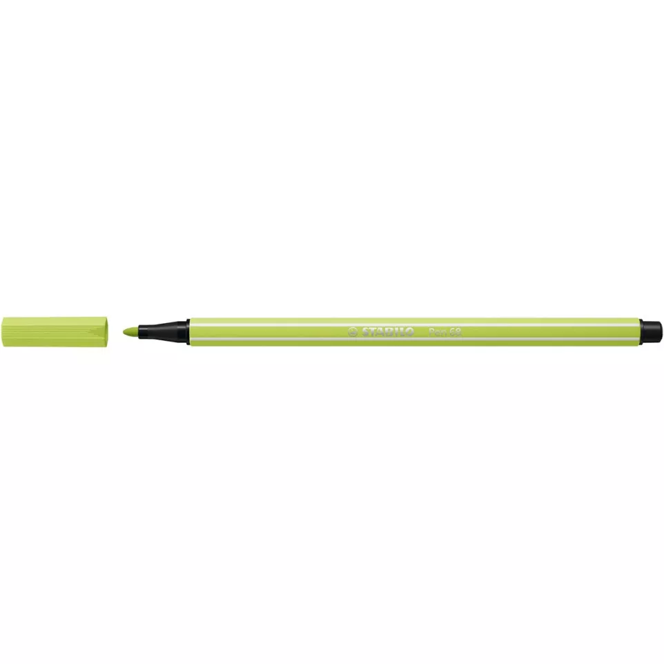 STABILO Pen 68 feutre, vert citron