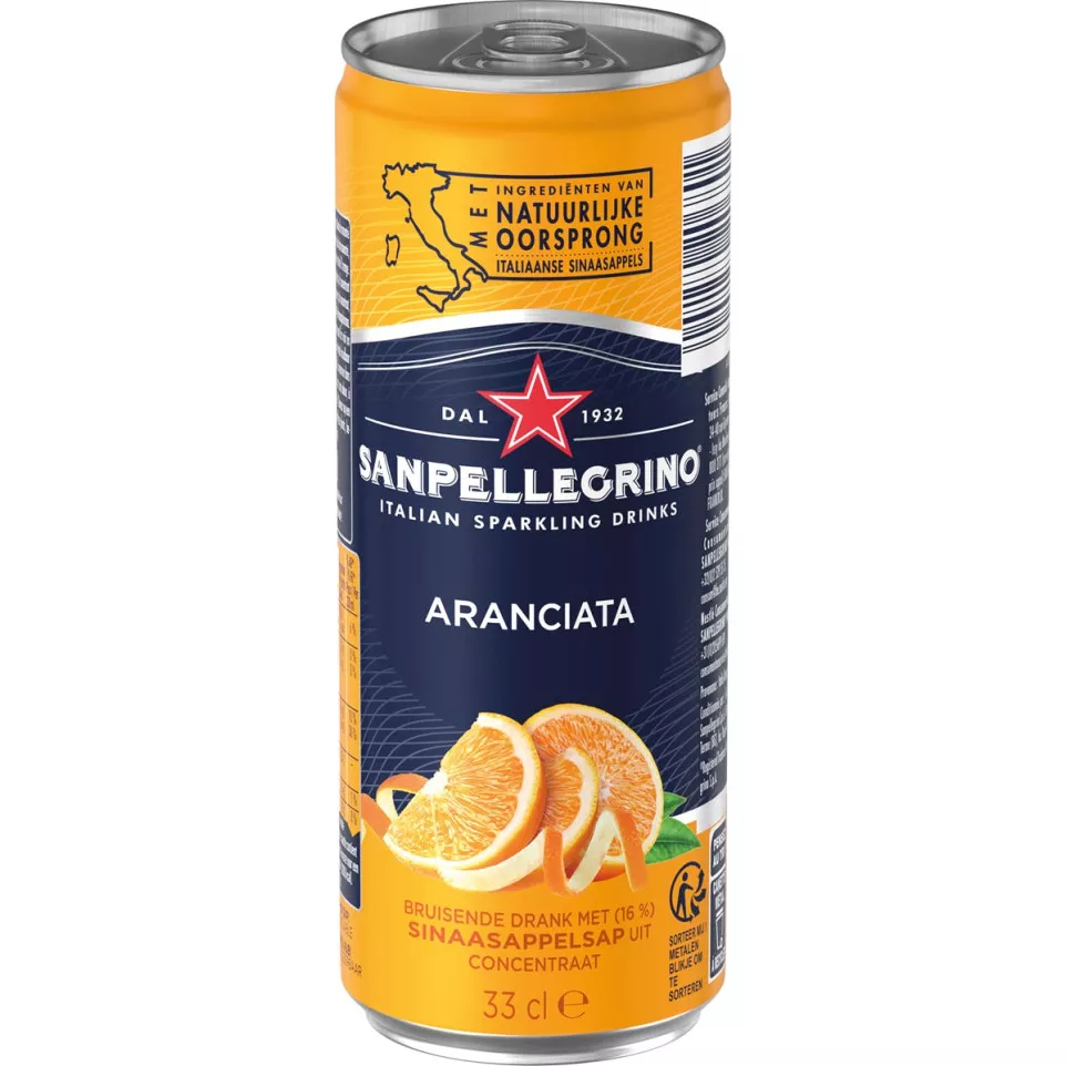 San Pellegrino limonade orange,...