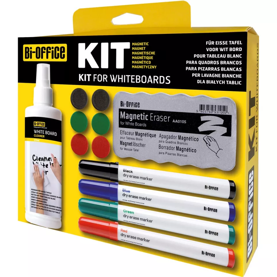 Bi-Office kit pour tableaux blancs,...