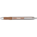 Sharpie S-Gel Gel Ink Roller Pens, Metallic Barrel, Black Ink, Pack of 2 with 2 Refills