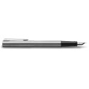 Waterman stylo plume Allure chrome pointe fine, 6 cartouches d'encre incluses, sous blister