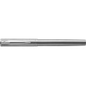 Waterman stylo plume Allure chrome pointe fine, 6 cartouches d'encre incluses, sous blister