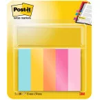 Post-it notes markers Beachside, ft 15 x 50 mm, blister avec 5 blocs de 50 feuilles