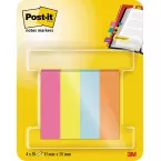 Post-it notes markers Poptimistic, ft 15 x 50 mm, blister met 4 blokjes van 50 tabs