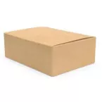 Single Wall Shipping Box 3 mm Brown 200 x 140 x 110 mm