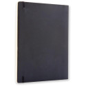 Moleskine Classic Soft Cover Notebook Plain 19 x 25 cm 192 Pages Black