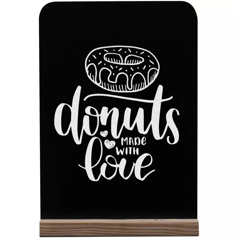 Bi-Office ardoise pour la table menu, A4