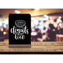 Bi-Office ardoise pour la table menu, A4