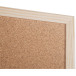 Bi-Office kurkbord met houten kader, ft 90 x 60 cm