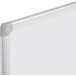 Bi-Office Earth Magnetic Whiteboard with Enamel Panel Surface and Anodized Aluminum Frame 60x45 cm