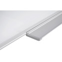Bi-Office Earth Magnetic Whiteboard with Enamel Panel Surface and Anodized Aluminum Frame 60x45 cm