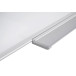Bi-Office Earth Magnetic Whiteboard with Enamel Panel Surface and Anodized Aluminum Frame 60x45 cm