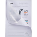 Exacompta l-map Forever, pour ft A4, paquet de 25 pièces, blanc