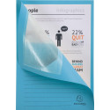 Exacompta Forever L-Shaped Card Folder A4 Light Blue Pack of 25