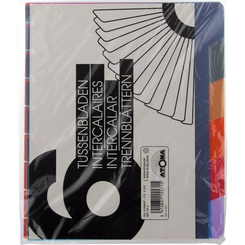 Atoma tabbladen, voor A5+ schriften,...