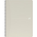 Oxford My Rec'up cahier spiralé, ft A4, 100 pages, quadrillé 5 mm, couleurs assorties