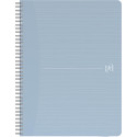 Oxford My Rec'up cahier spiralé, ft A4, 100 pages, quadrillé 5 mm, couleurs assorties