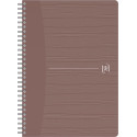Oxford My Rec'up cahier spiralé, ft A5, 180 pages, quadrillé 5 mm, couleurs assorties