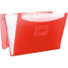 Oxford Urban Expanding File for A4 Plus 12 Compartments Assorted Transparent Colors Polypropylene