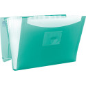 Oxford Urban Expanding File for A4 Plus 12 Compartments Assorted Transparent Colors Polypropylene