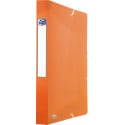 Oxford Urban boîte de classement en PP, format 24 x 32 cm, dos de 4 cm, couleurs assorties transparents