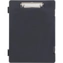 MAUL Porte-bloc Lefty avec compartiment, PP A4 portrait, ouvert sur la gauche, 33.5x24.5x2.5cm noir