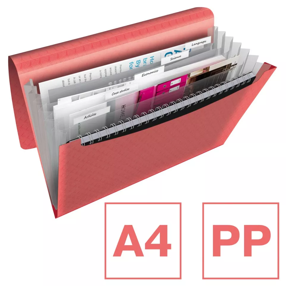 Esselte Colour'Breeze File Sorter, 6...