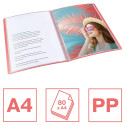 Esselte Colour'Breeze protège-documents, ft A4, corail