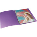 Esselte Colour'Breeze ringmap, 4 ringen, PP, ft A4, met soepele kaft, lavendel