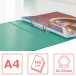 Esselte Colour'Breeze 2-Ring Binder A4 Rigid Cover Green