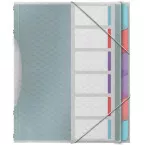 Esselte Colour'Breeze trieur, PP, ft A4, 6 compartiments, assorti
