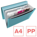 Esselte Colour'Breeze trieur, 6 compariments, bleu