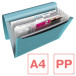 Esselte Colour'Breeze trieur, 6 compariments, bleu