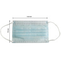Masque buccal pour enfants, type IIR, boîte de 50 pièces