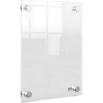 Nobo Premium Plus tableau d'affichage acrylique, montage mural, ft A5