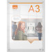 Nobo Premium Plus acryl informatiebord, wandgemonteerd, ft A3