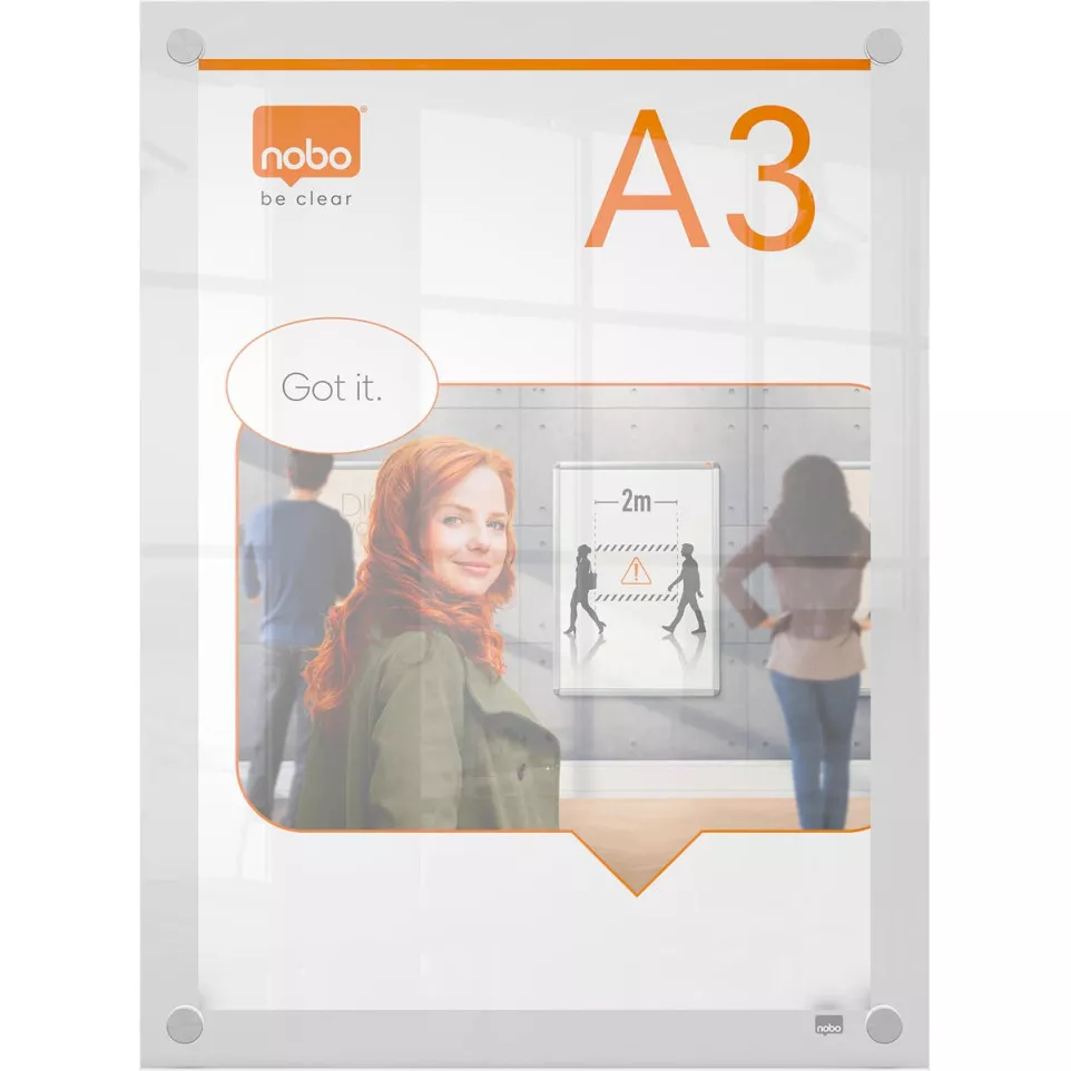 Nobo Premium Plus Acrylic Notice...