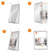 Nobo clicklijst Impression Pro, met geanodiseerd frame, ft A3