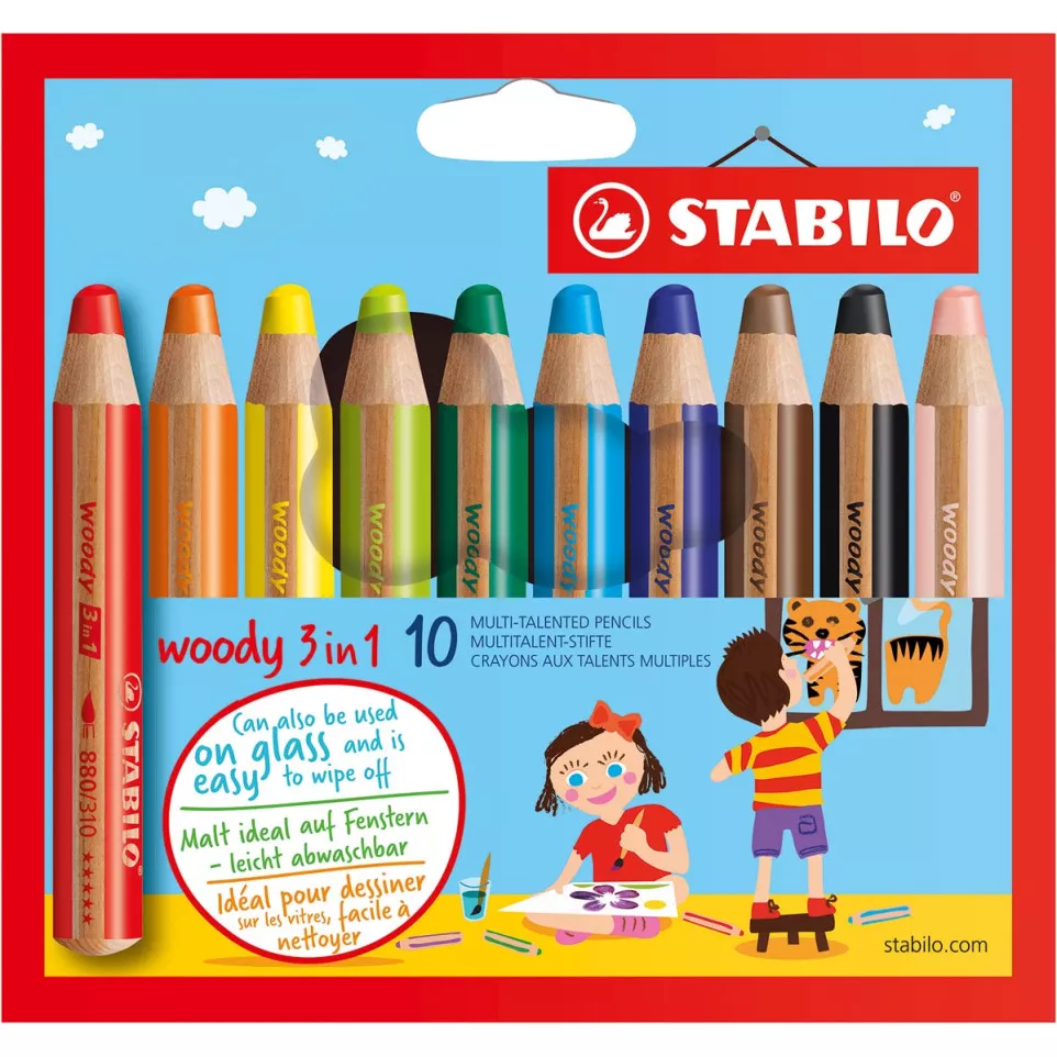 STABILO woody 3 in 1 colored pencil...