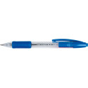 Pergamy stylo bille Retract, pointe moyenne, bleu