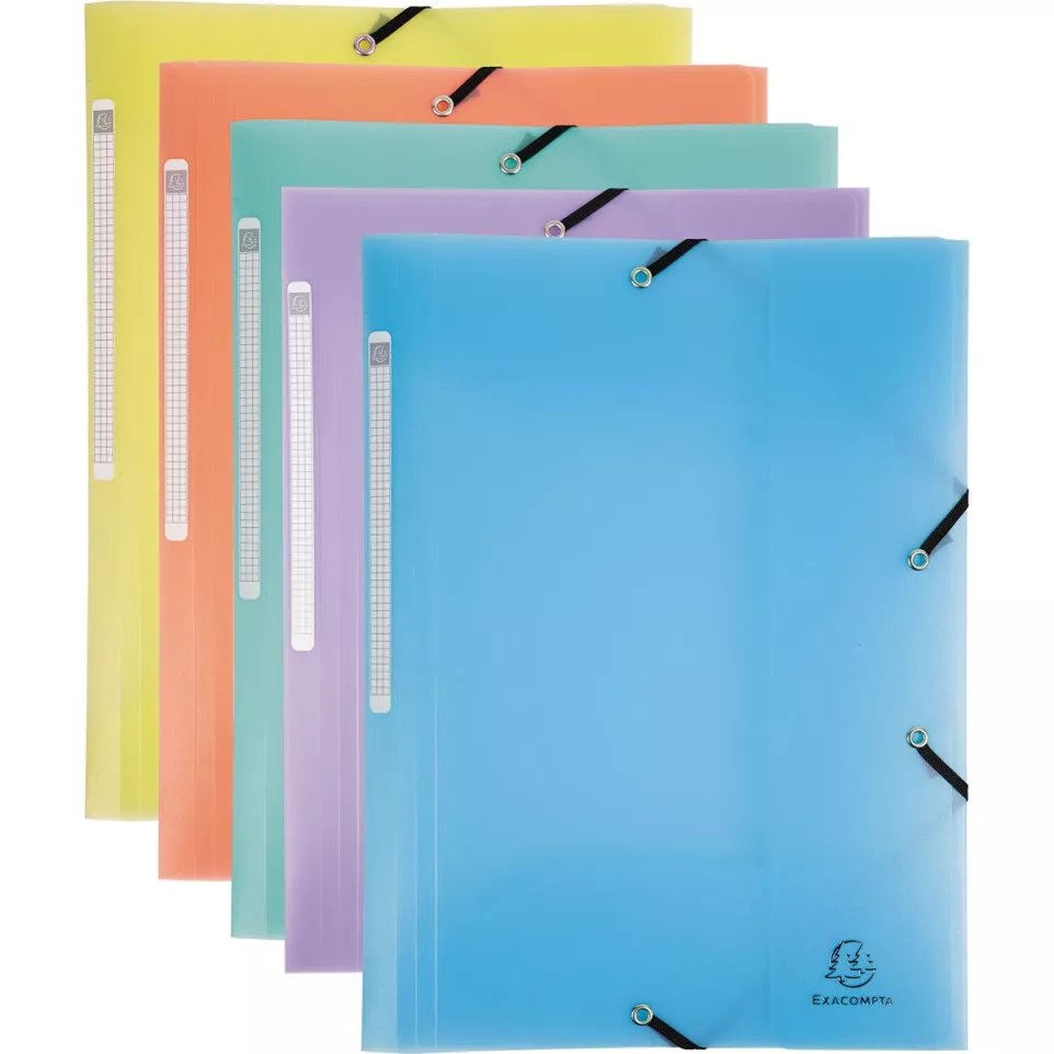 Exacompta Chromaline elastomap met 3...