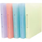 Exacompta Chromaline 2-Ring Binder A4 Maxi 3 cm Assorted Pastel Colors