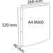 Exacompta ringmap Chromaline ft A4 maxi, 2 ringen van 3 cm, geassorteerde pastelkleuren
