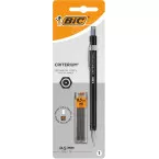 Bic porte-mines Criterium, blister de 1 pièce + 12 recharges (gratuit), noir, 0,5 mm