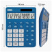 Desq New Generation XLarge Desktop Calculator, Dark Blue