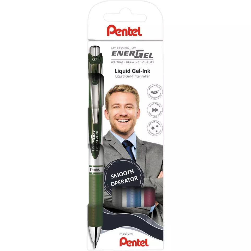 Pentel Roller Energel RT BL77, etui...