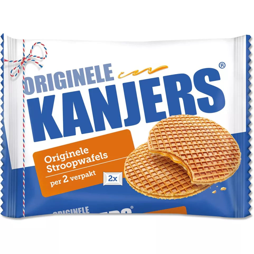 Kanjers gaufre au sirop, emballé par...