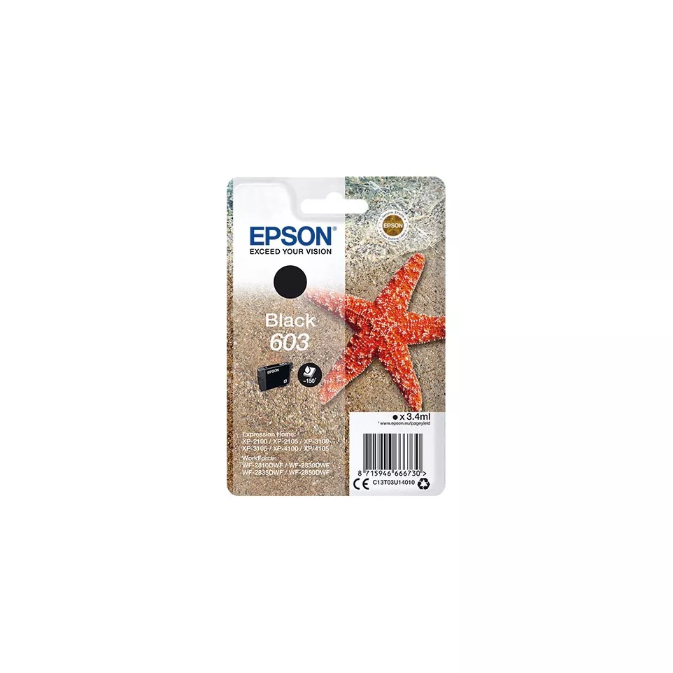 Epson 603 Black Original Ink...