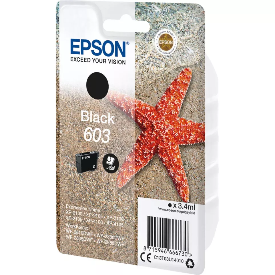 Epson 603 Black Original Ink...
